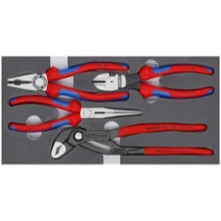 Knipex 002001V15 4-piece Basic Pliers Set