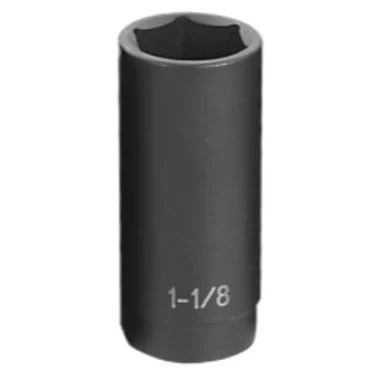 Grey Pneumatic 2036D 1/2" Drive Fractional Deep Impact Socket 1-1/8