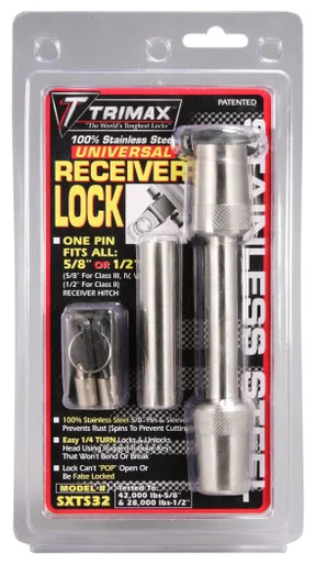 TRIMAX SXTS32 Stainless Steel Receiver Lock