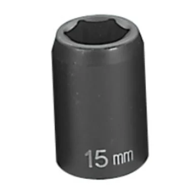 Grey Pneumatic 2015M 1/2" Drive X 15mm Standard Socket 2015M_45