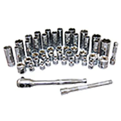 Atd Tools ATD-12451A 47 Pc. 3/8" Drive 6-point Sae And Metric Pro Socket Set