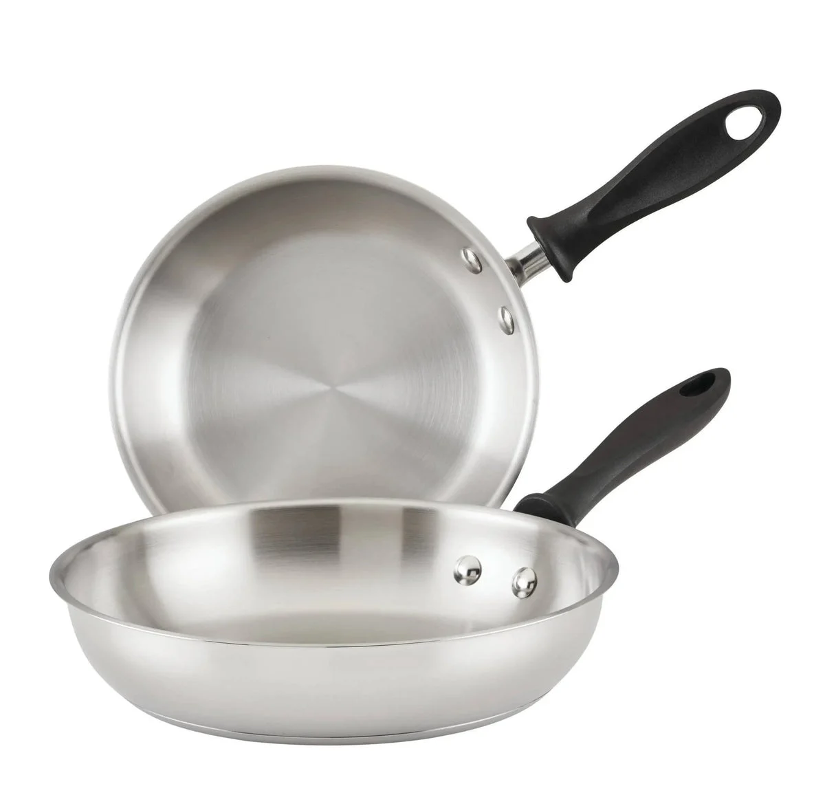 Farberware Stainless Steel Frying Pans Set - 2-Piece