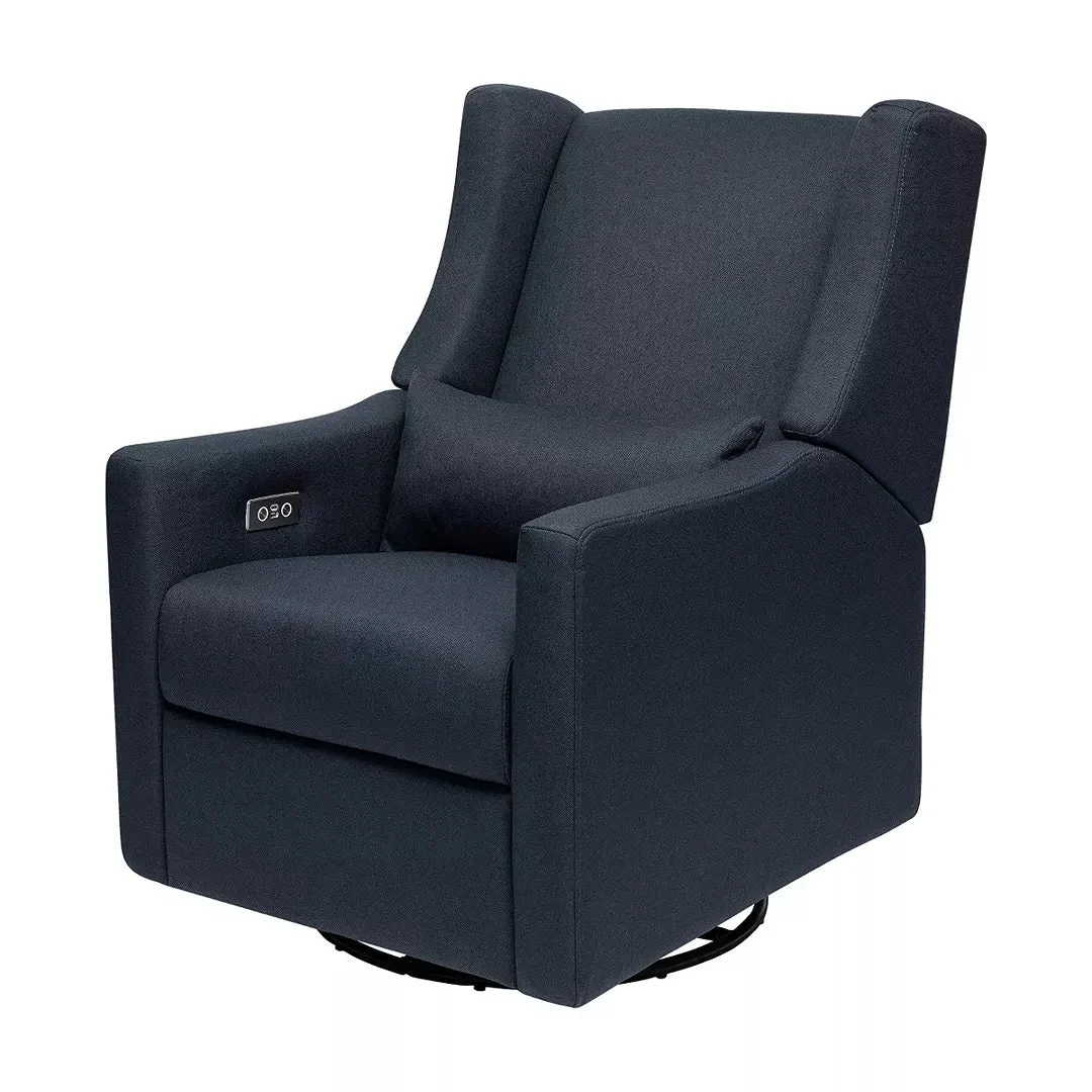 Babyletto Kiwi Eco-Performance Electronic Swivel Glider with USB Port - Navy