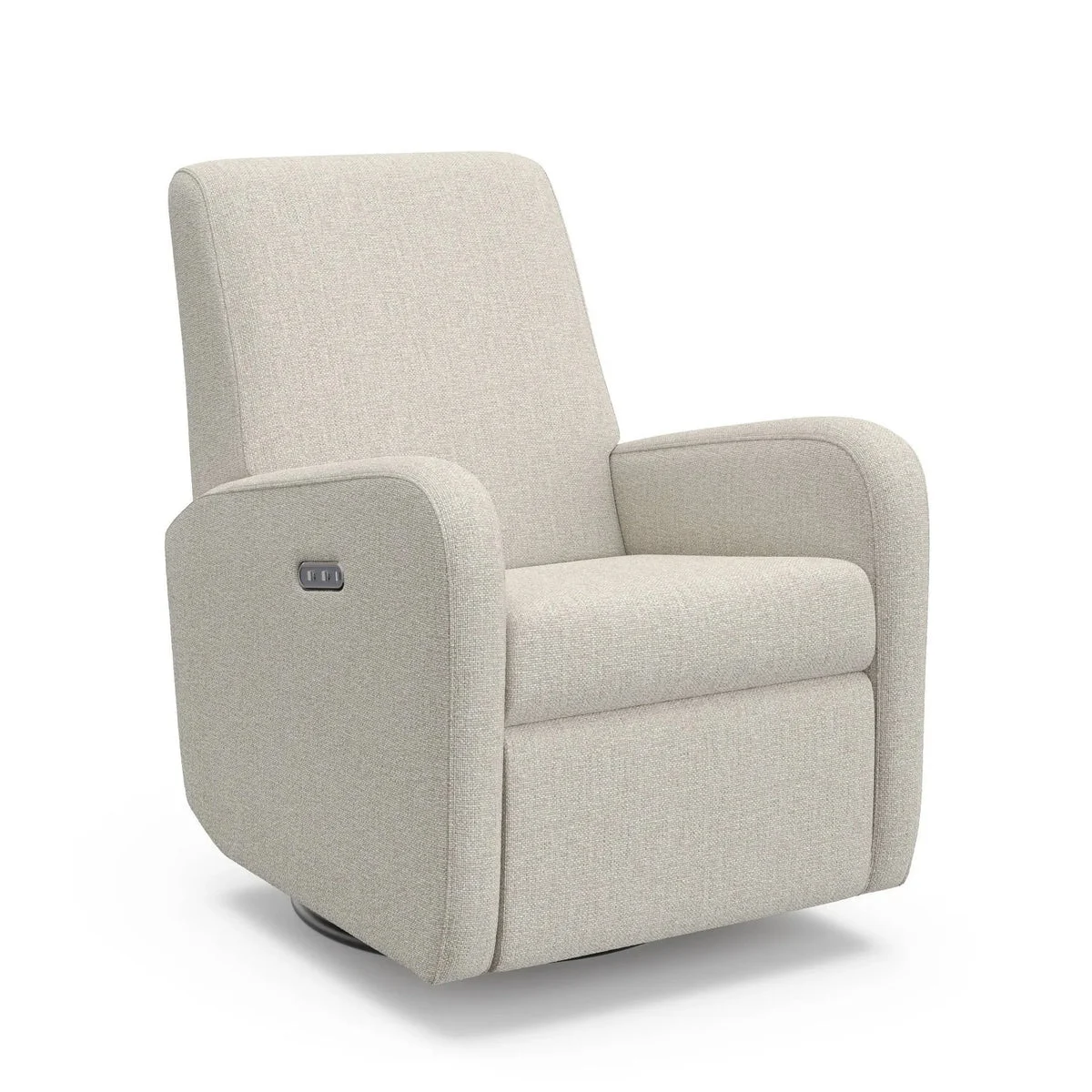Graco Power Recliner Swivel Glider - Bellwood Dune Basketweave