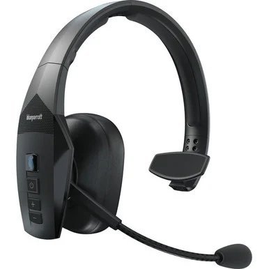 BlueParrott B550XT Premium Bluetooth Headset Voice-Controlled Black