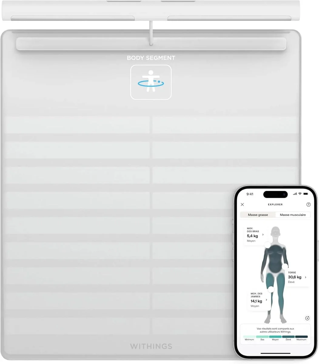 WITHINGS Body Scan Smart Scale - White