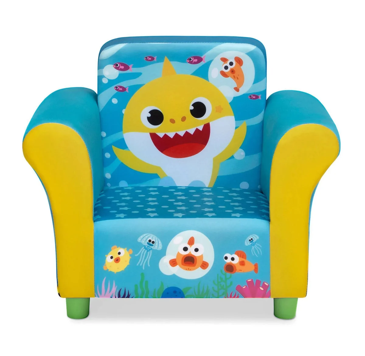 Delta Children Upholstered Kids Chair - Baby Shark
