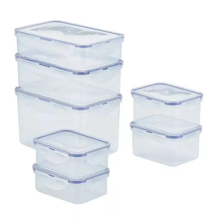 Lock n Lock Easy Essentials Rectangular 14-Pc. Food Storage Container Set