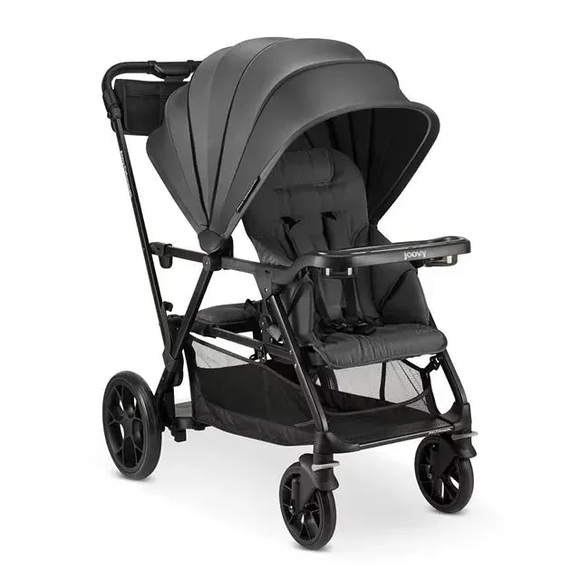 Joovy Caboose RS Stroller Premium Sit and Stand Stroller -Jet