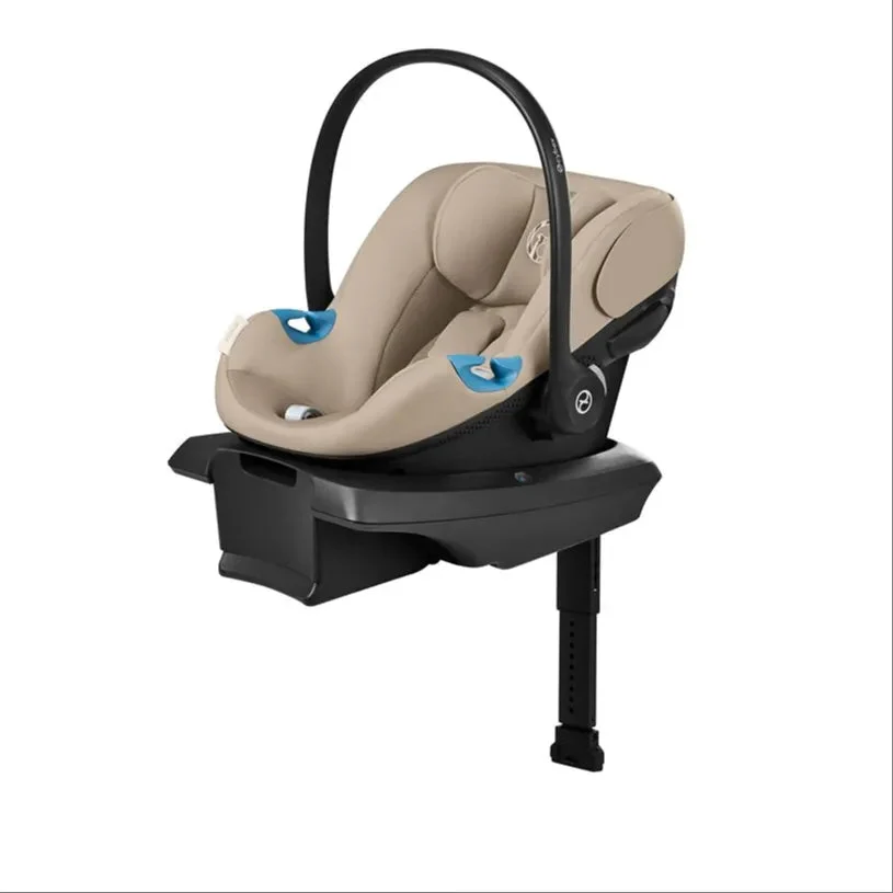Cybex Aton G2 Infant Car Seat with Load Leg Base - Almond Beige