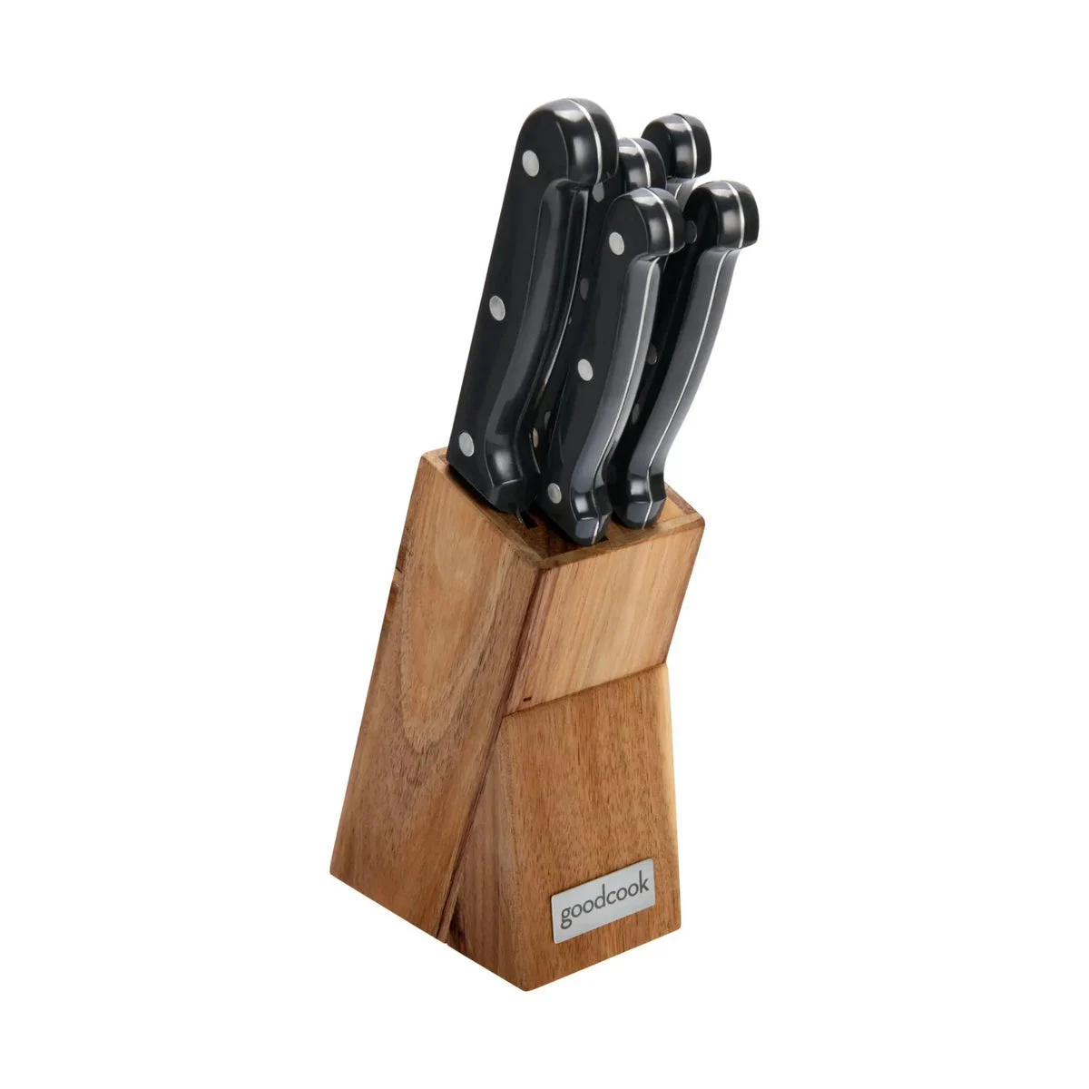 GoodCook 6pc Knife Block Set