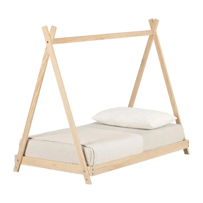 South Shore Sweedi Bed - Natural Wood Size: Toddler