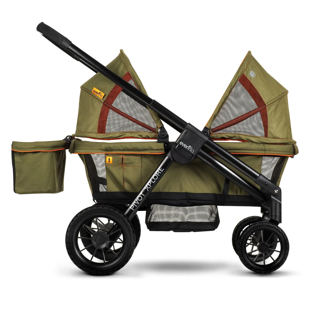 Evenflo Pivot Xplore All-Terrain Stroller Wagon (Ranger Green)