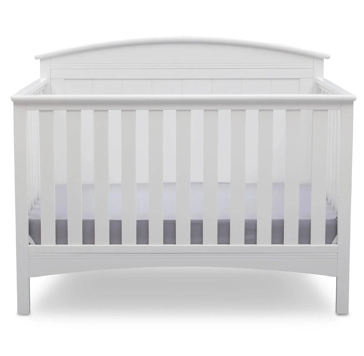 Delta Children Archer 4-in-1 Convertible Crib - Bianca White