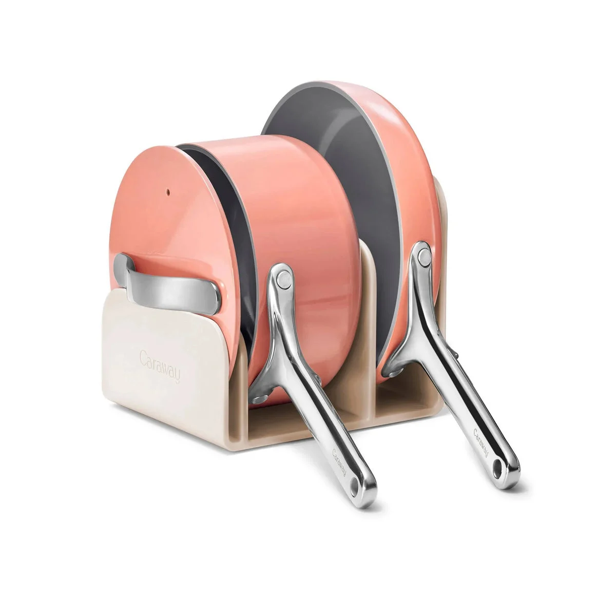 Caraway 4pc Mini Fry Pan and Mini Sauce Pan Set - Perracotta
