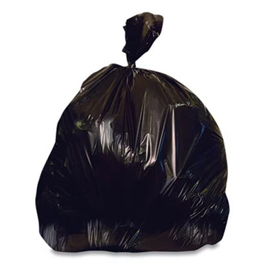 Boardwalk BWKD38634BN Industrial Drum Liners Rolls, 60 Gal, 2.7 Mil, 38 X 63, Black, 1 Roll Of 50 Bags