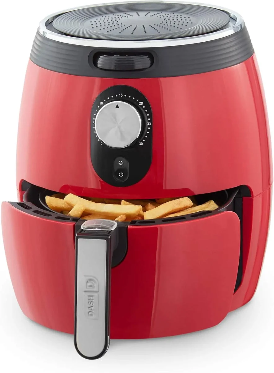 Dash 3qt Deluxe Air Fryer - Red