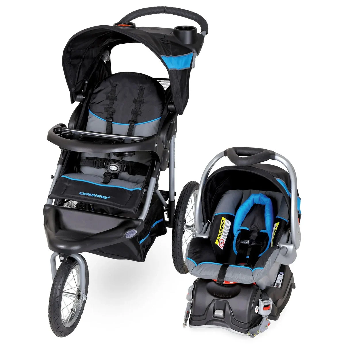 Baby Trend Expedition Travel System Stroller - Millennium Blue