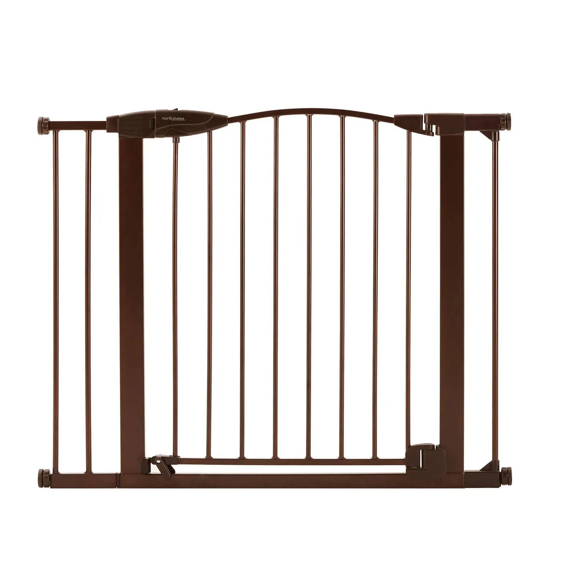 TODDLEROO BY NORTH STATES Stone Arch Auto Close Gate - Bronze