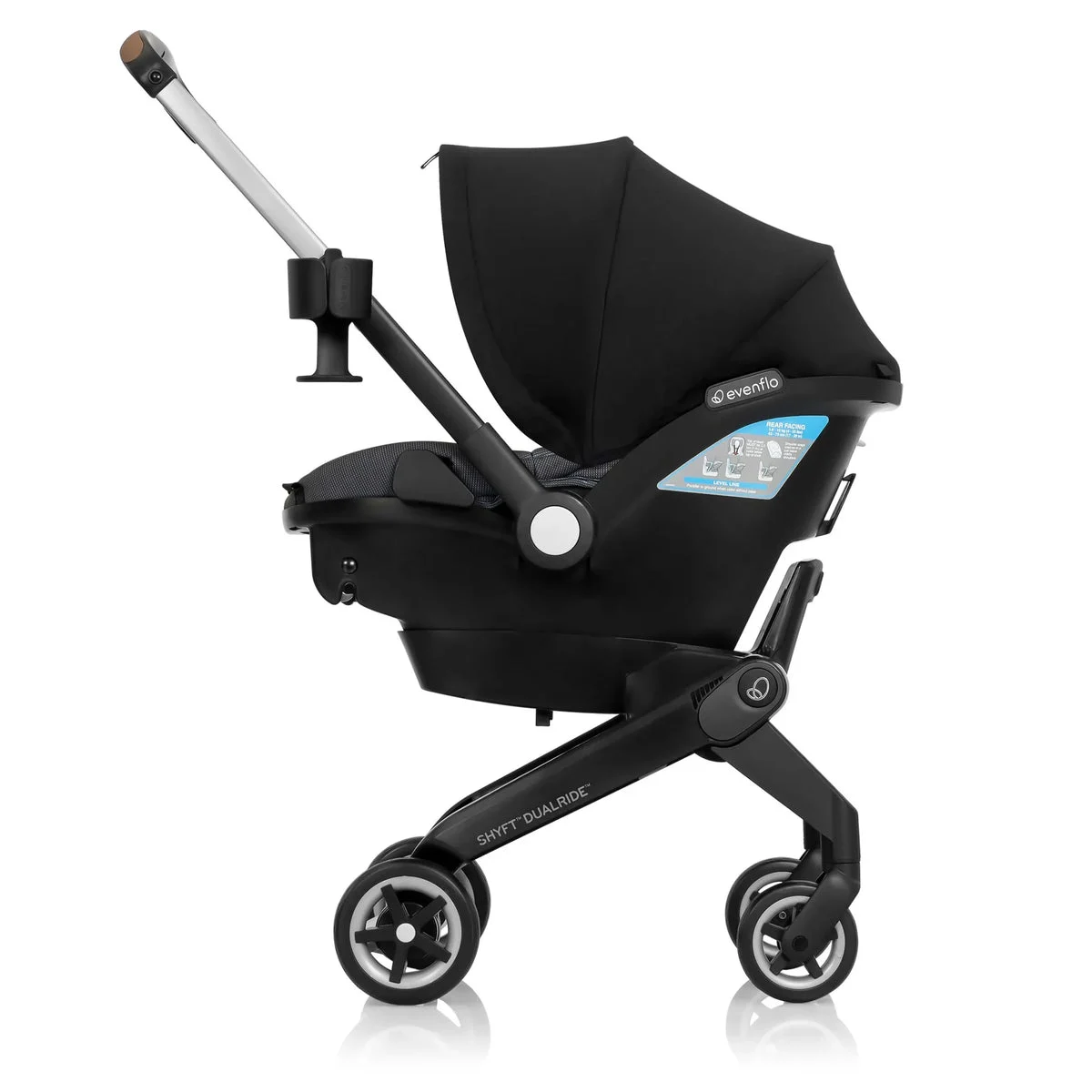 Evenflo DualRide Travel System - Boone Gray