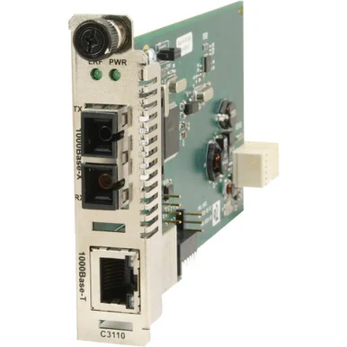 Transition Networks Gigabit Ethernet Media Converter Module 1000Base-T to 1000Base-SX/LX (c3110-1039)