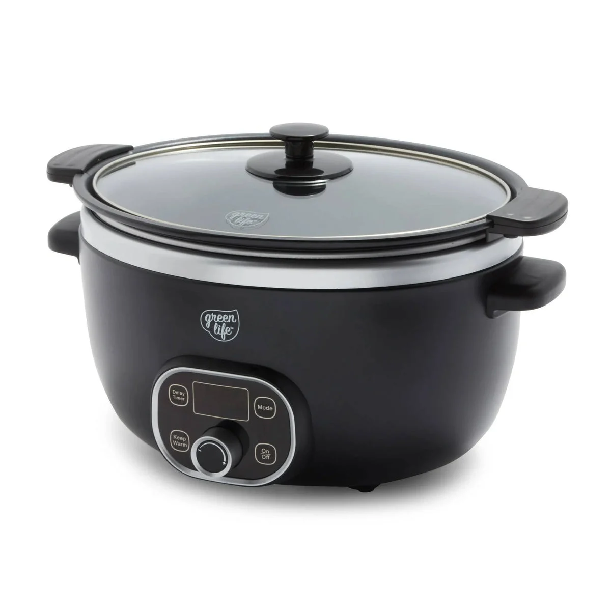 Greenlife Healthy 6qt Slow Cooker Black