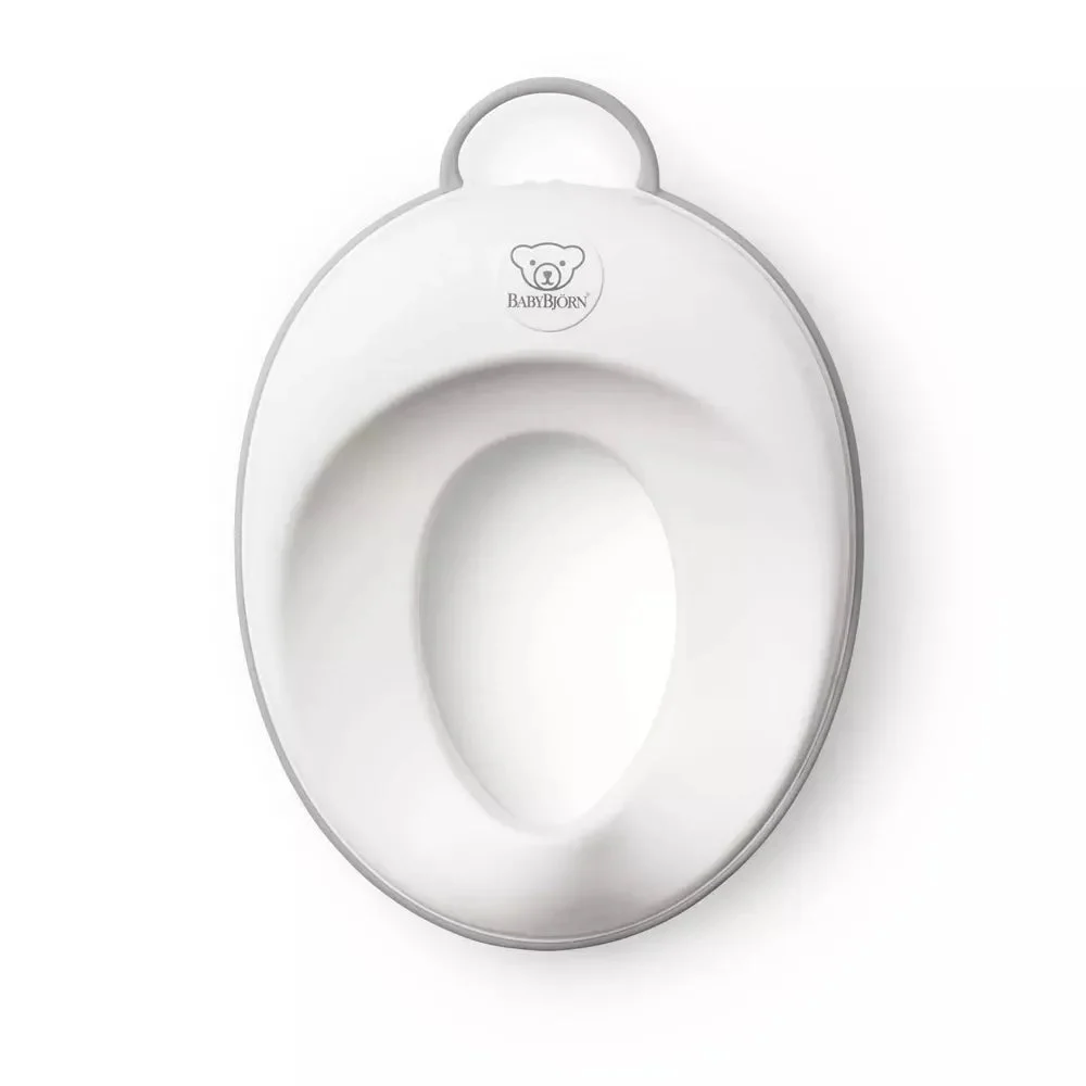 BabyBjörn Toilet Training Seat - White and Gray