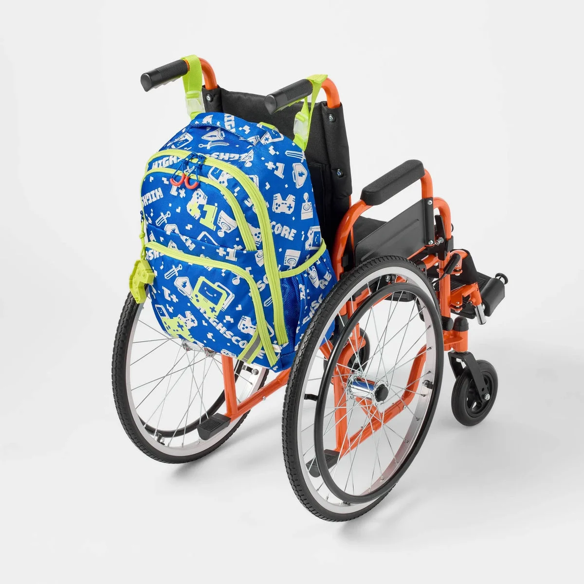 Cat & Jack Adaptive Kids' Backpack - Video Game Consoles Pattern
