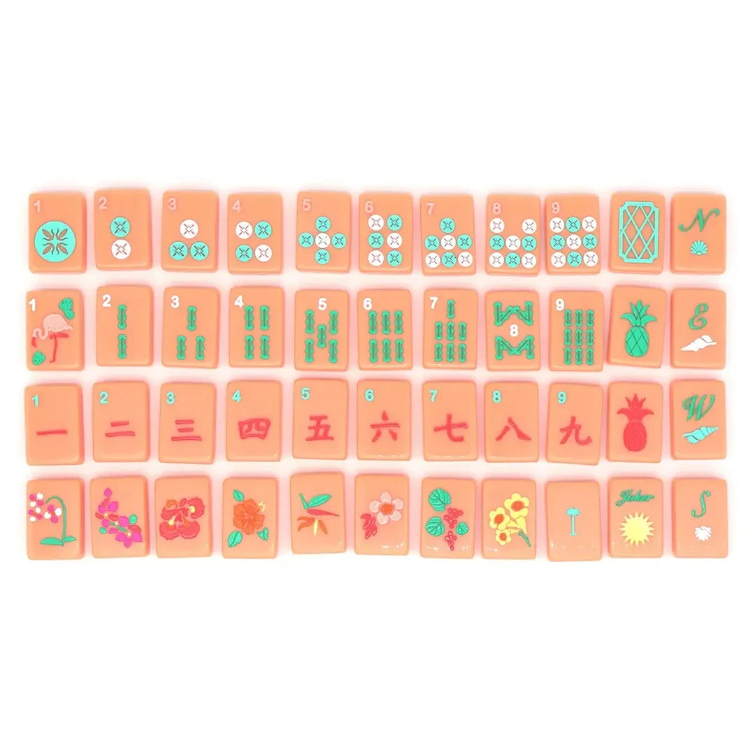 The Mahjong House Salmon Island Mahjong Tiles