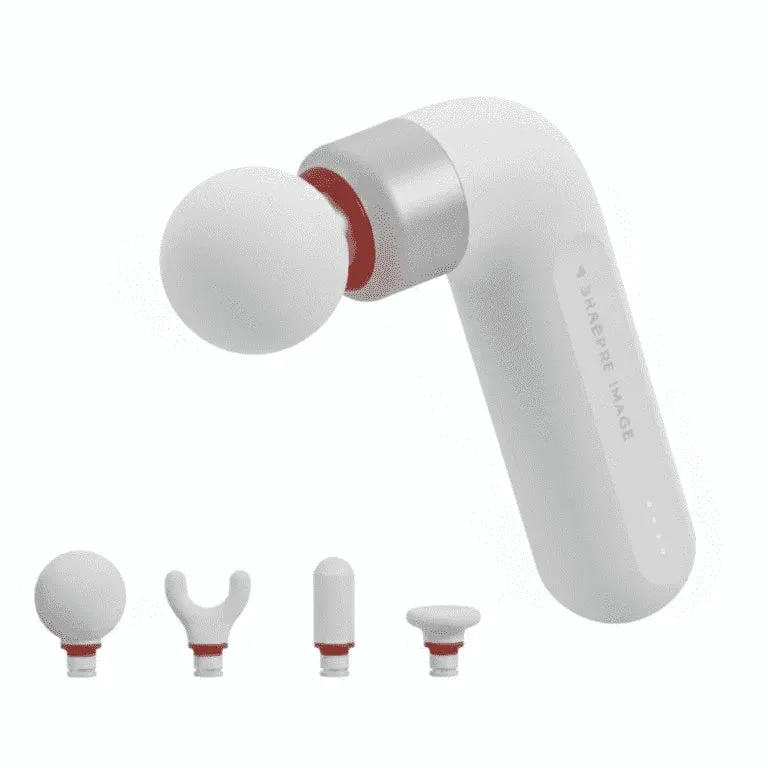 Sharper Image Portable Percussion Massager - White