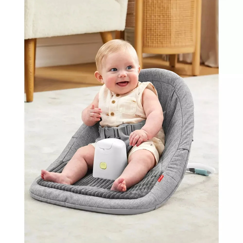 Skip Hop Baby Ergonomic Activity Floor Seat Silver Lining Cloud Grey