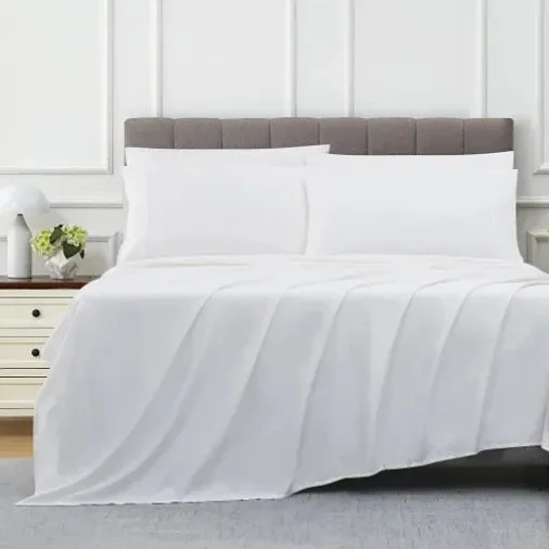 Kirklands 680 Thread Count Sheet Set Size:Queen - White - 6 Piece