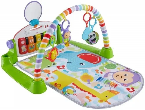 Fisher-Price Deluxe Kick-and-Play Piano Gym, Multicolor