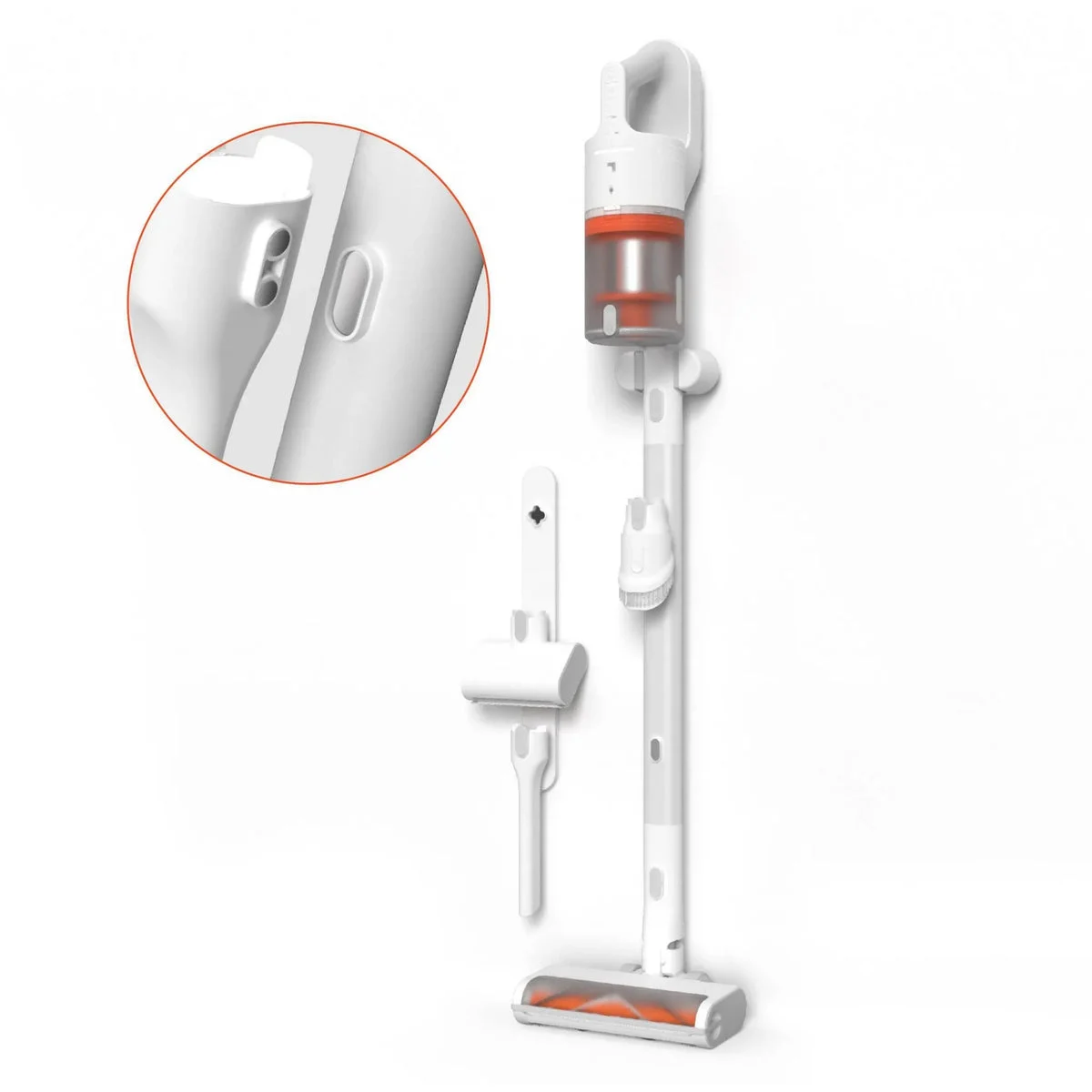 Sharper Image 2-In-1 Cordless Stick & Handheld Vacuum