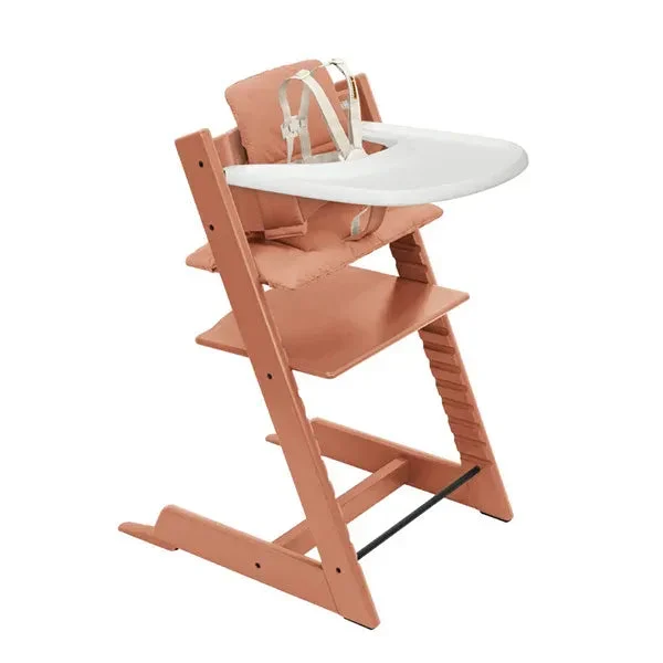Stokke High Chair with Tray - Terracotta