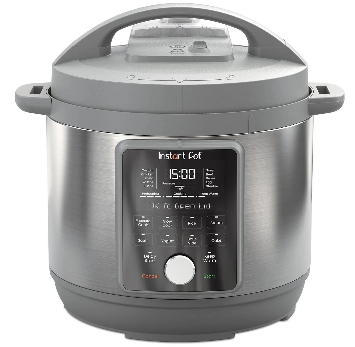 Instant Pot 8qt Duo Plus Pressure Cooker with Whisper Quiet