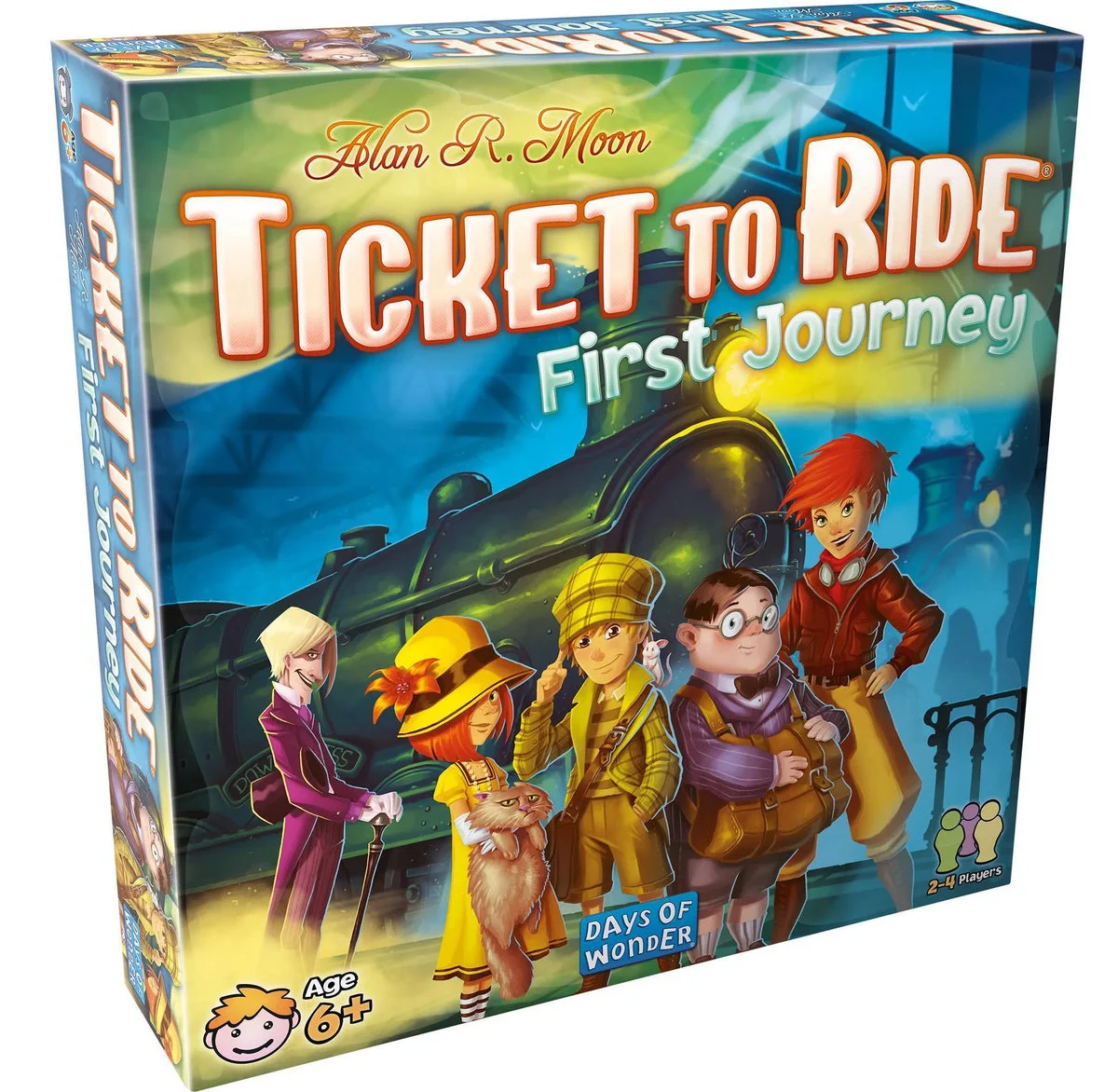 Days of Wonder Ticket to Ride First Journey Board Game