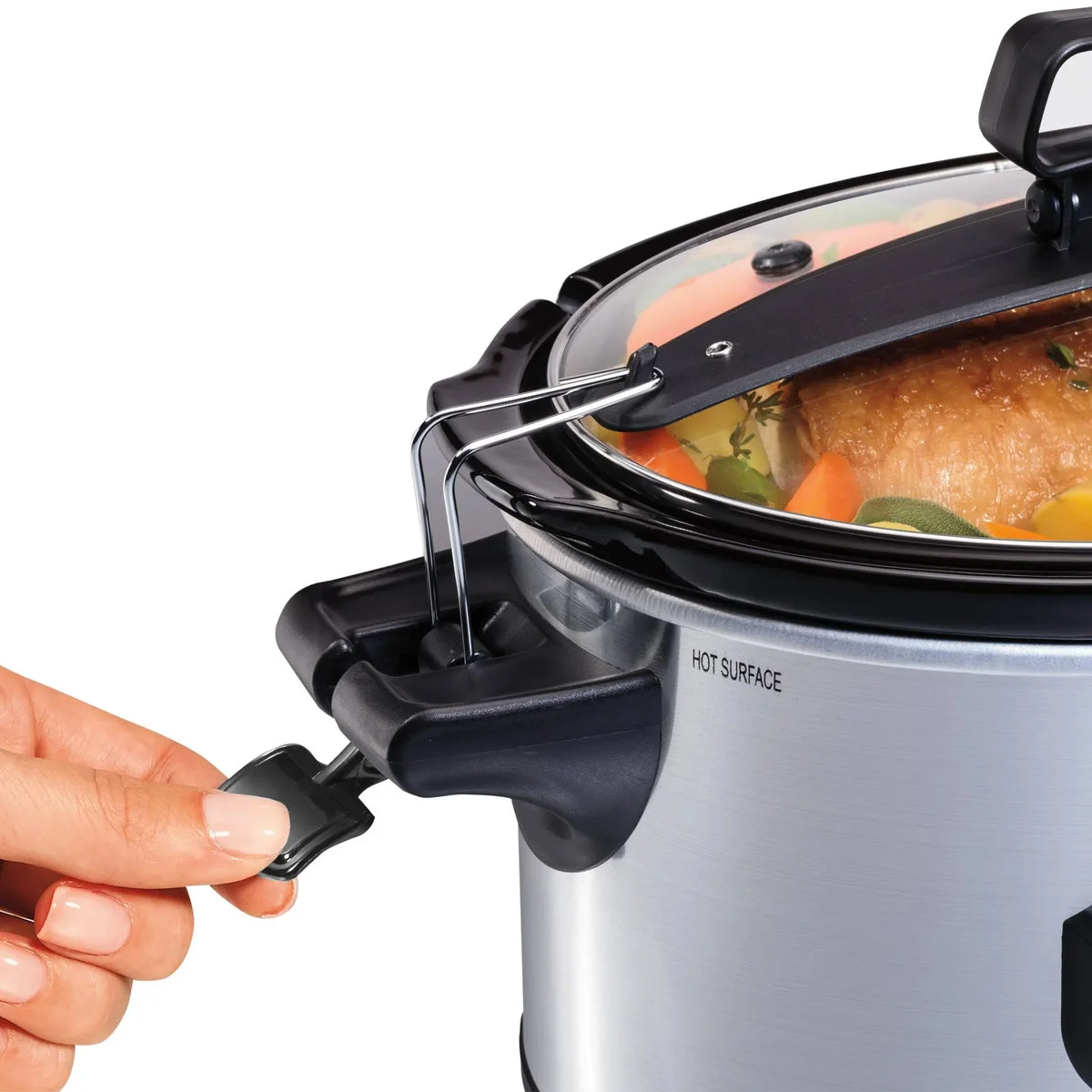Hamilton Beach Professional 6qt Slow Cooker - Silver