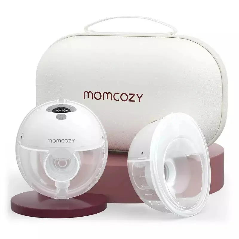 Momcozy Wearable Breast Pump M5 - Gray 2-Pack