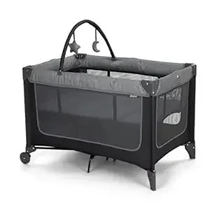 Safety 1st Basic 2-in-1 Play Yard with Bassinet - Gray