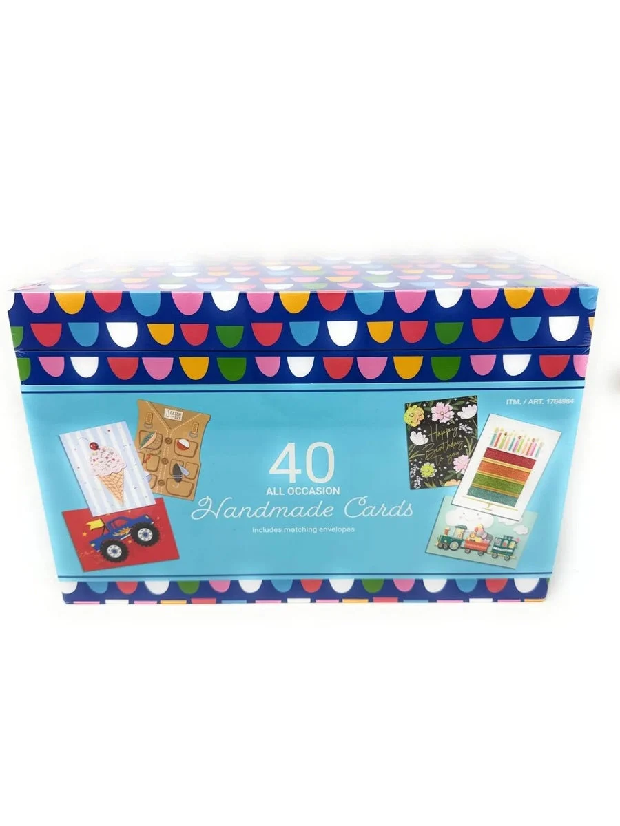 Burgoyne Hand Crafted All Occasion Greeting Cards - 40 Cards