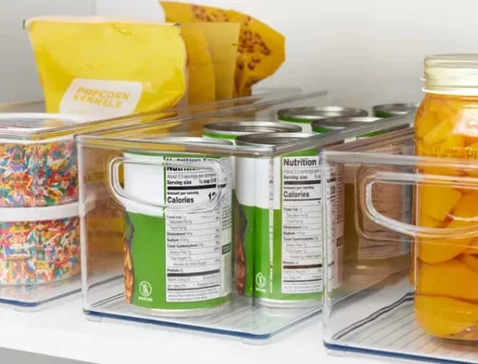 Design lives Linus cabinet pantry starter clear 18 pieces