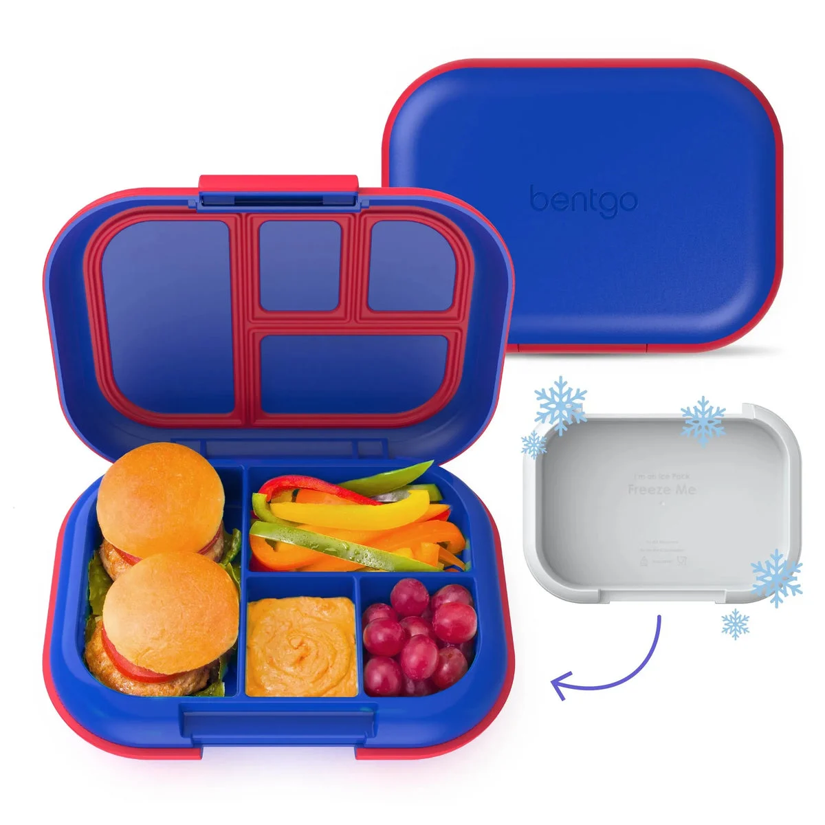 Bentgo Kids' Leak-Proof Lunch Bento Box - Royally Blue