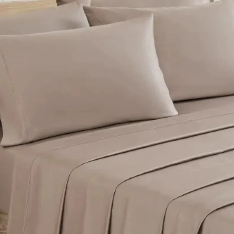 Highland Park 1000 Thread Count 6-Piece Sheet Set Queen - Oatmeal