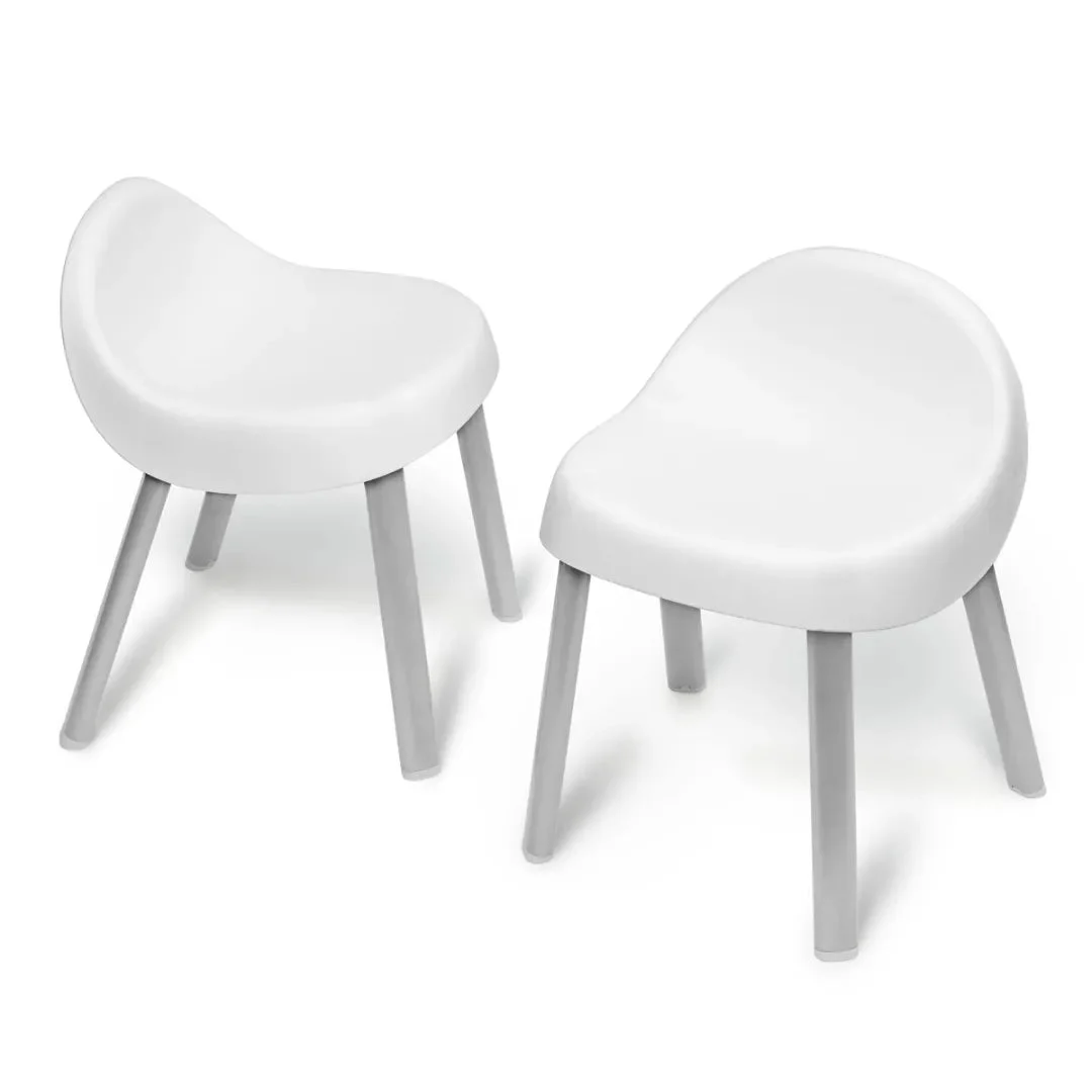 Skip Hop Toddler's Activity Chairs, Metal, White Kids Chairs