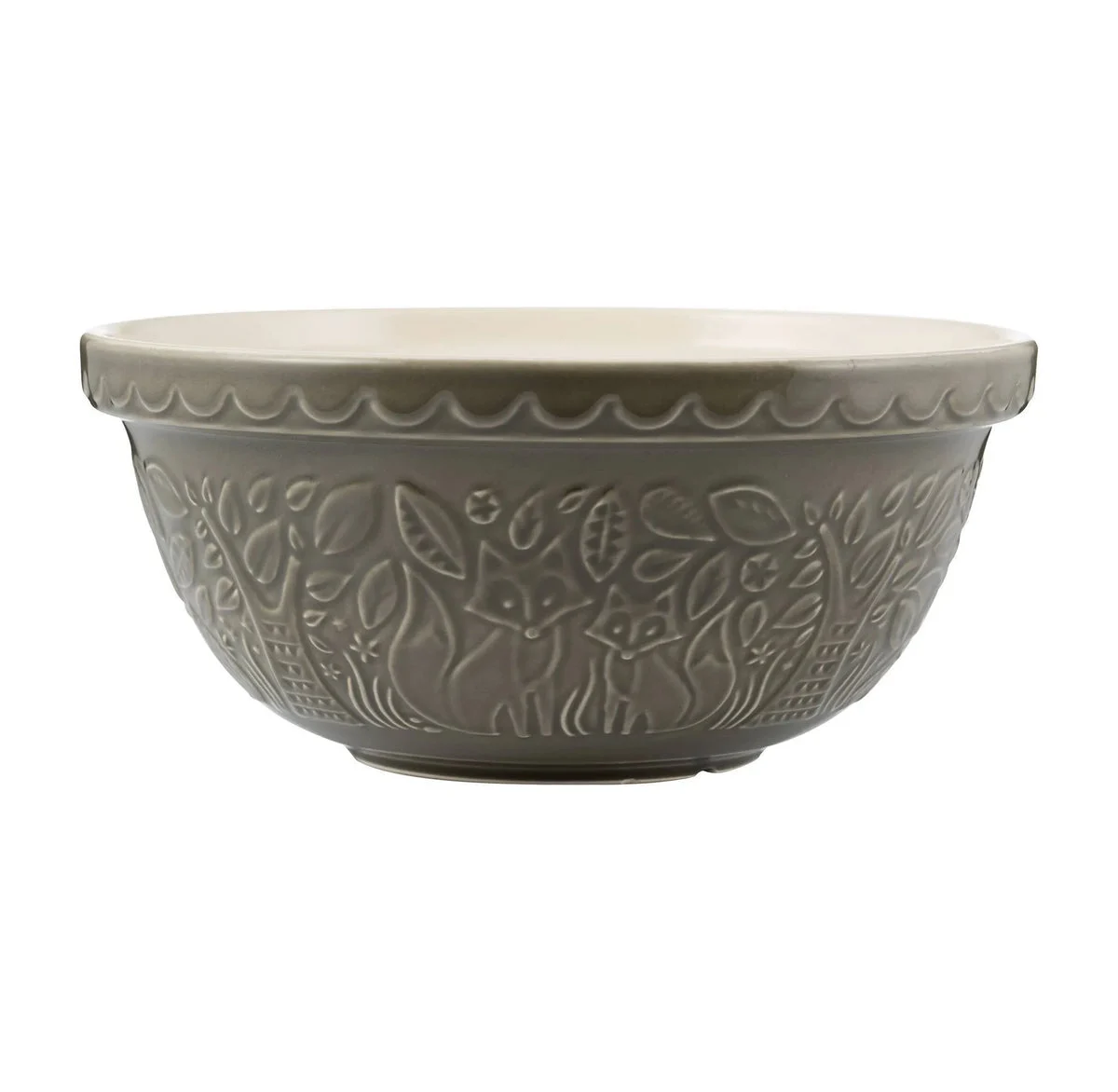 Cole & Mason MASON CASH 135oz Earthenware In The Forest Mixing Bowl Gray