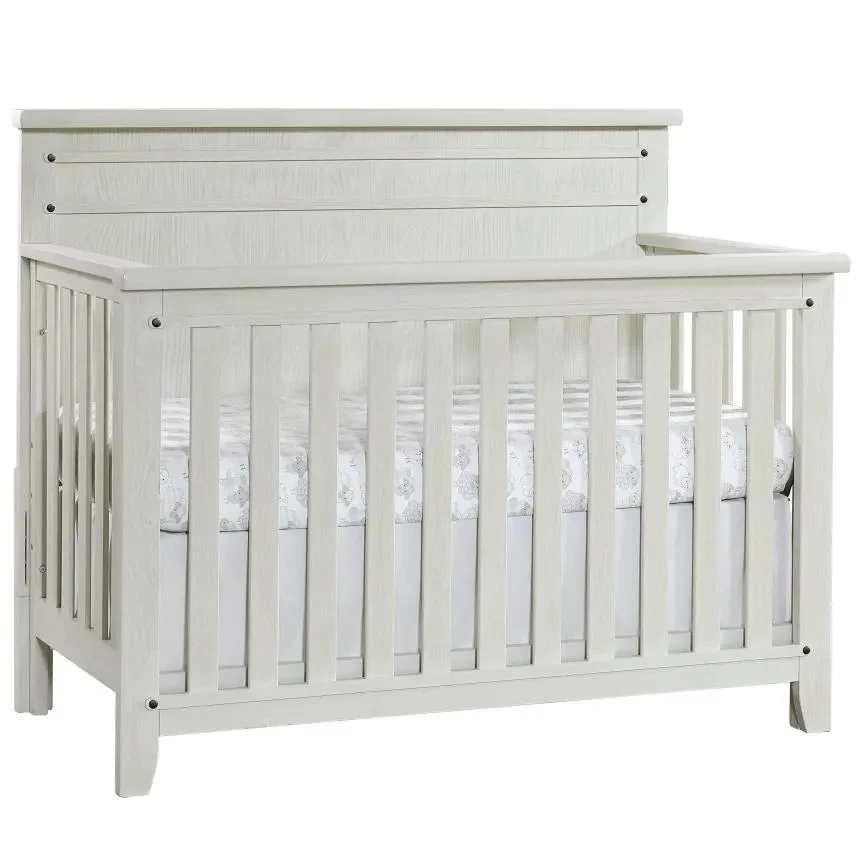 Soho Baby Ellison 4-in-1 Convertible Crib - Rustic White