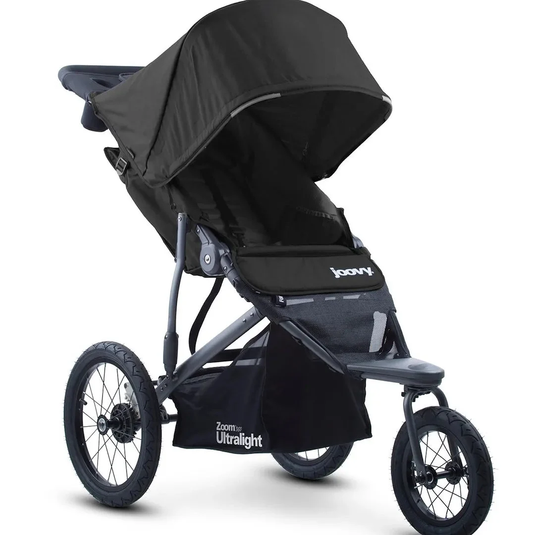 Joovy Zoom 360 Ultralight Jogging Single Stroller - Black