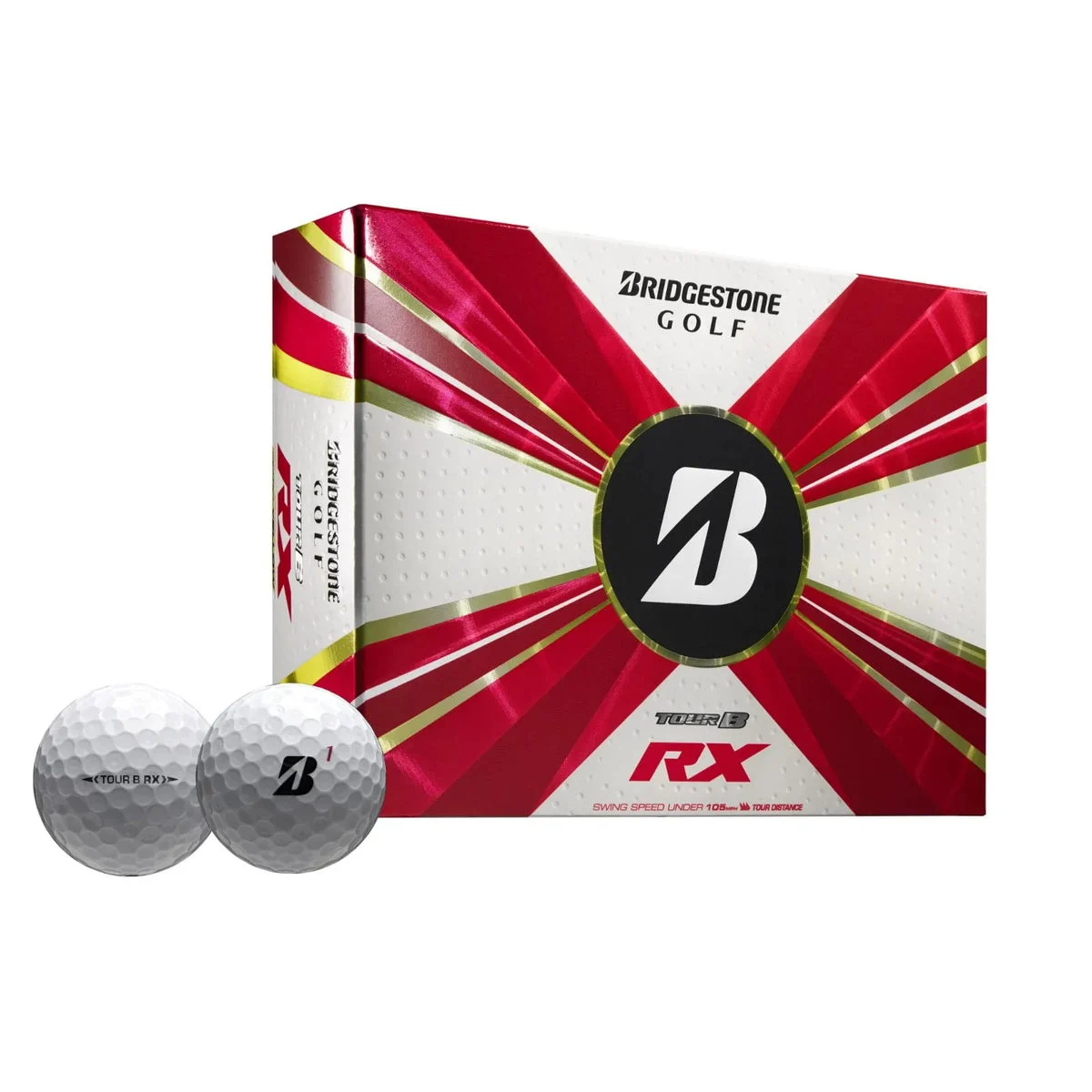 Bridgestone Golf Tour B RX 2022 Golf Balls - White