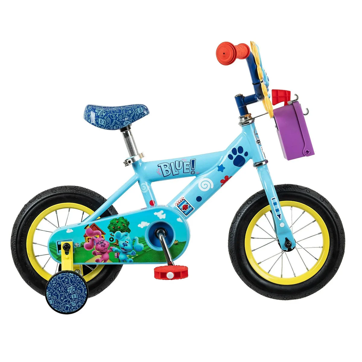 Nickelodeon Blue's Clues & You! Kids Bike w/ Removable Training Wheels - Blue